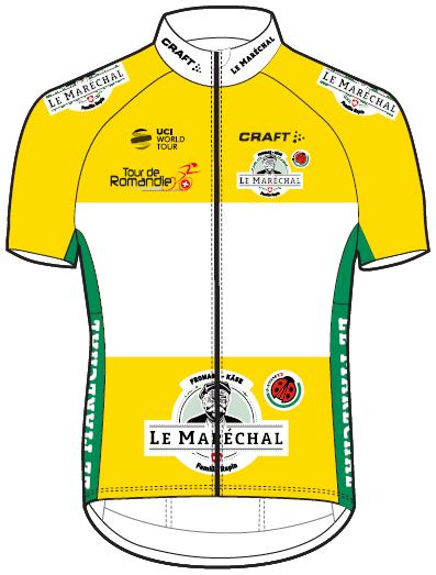 Reglement Tour de Romandie 2021 - Gelbes Trikot (Gesamtwertung)