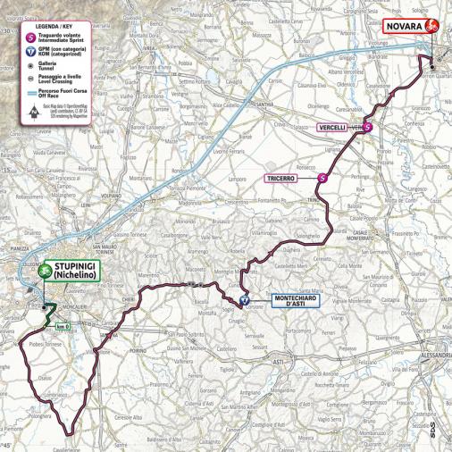 Streckenverlauf Giro d’Italia 2021 - Etappe 2