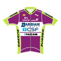 Trikot Bardiani CSF Faizanè (BCF) 2021 (Quelle: UCI)