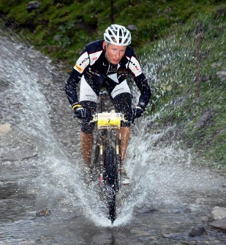 Wasserschlacht beim Bike-Masters