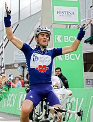 Contador sicherte sich 2005 und 2006 Etappensiege bei der Tour de Romandie.