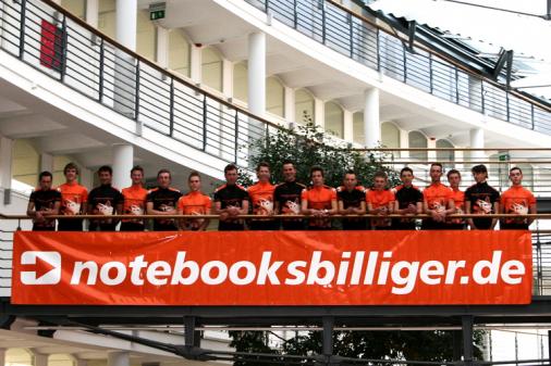 Das Team notebooksbilliger.de 2007