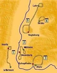 Streckenverlauf Rothaus Regio-Tour International 2007