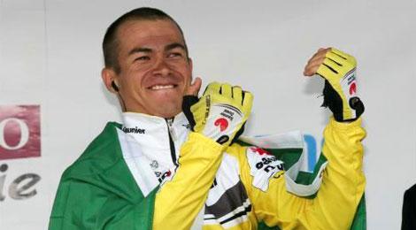 Der brasilianische Tagessieger Pagliarini (Foto: www.cycling-report.de.vu)
