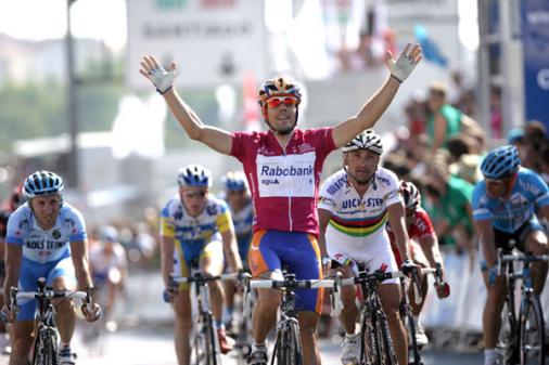 Freire gewinnt Sprint und holt sich die Vuelta-Fhrung - Bravo Oscar!