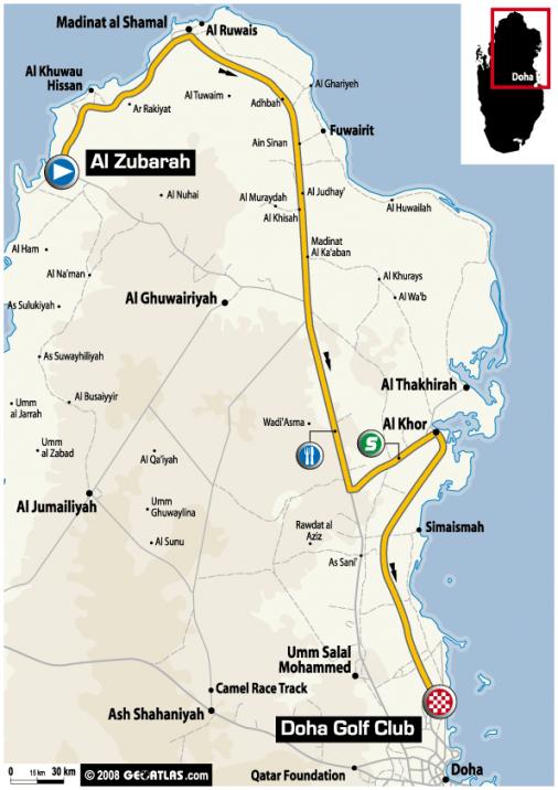 Tour of Qatar - Etappe 2