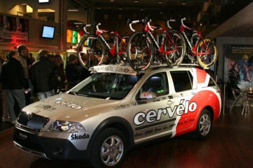 Cervelo untersttzt das Damen-Radsport-Team von Thomas Campana