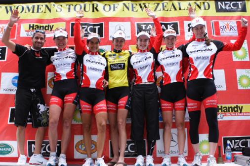 Cervlo-Lifeforce, 6. Etappe, Tour of New Zealand, Foto: WomensCycling.net