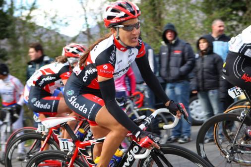 Priska Doppmann in Aktion, Trofeo Alfredo Binda, Foto: WomensCycling.net