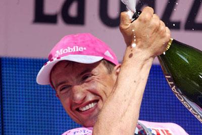Sergey Honchar holte sich auf der 8. Etappe das rosa Trikot zurück<i>(Foto: http://www.t-mobile-team.com)</i>