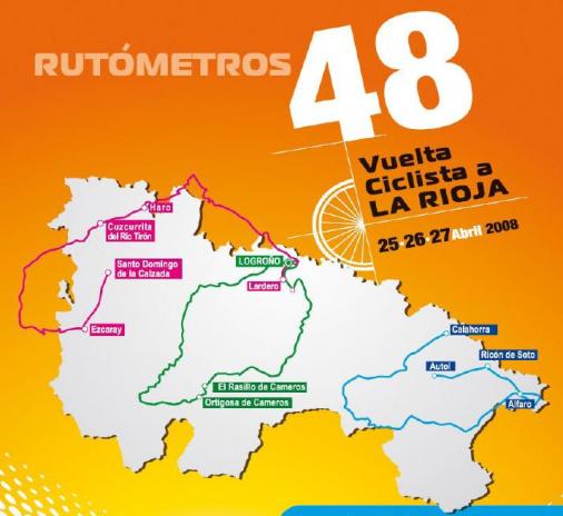Streckenverlauf Vuelta Ciclista a la Rioja