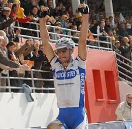 Tom Boonen, Paris-Roubaix 2008, Foto: letour.fr