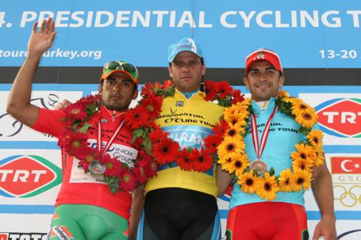 Ruben Guillermo Bongiorno, Alessandro Petacchi, Javier Benitez Pomares,  Presidential Tour of Cycling, Foto: Sabine Jacob 
