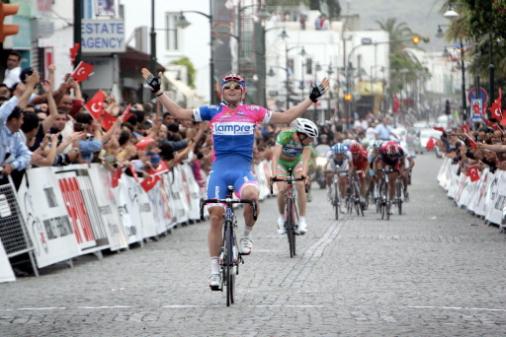 Mirco Lorenzetto, Tiziano Dallantonia, Francesco Ginanni, Presidential Tour of Cycling, Foto: Sabine Jacob 