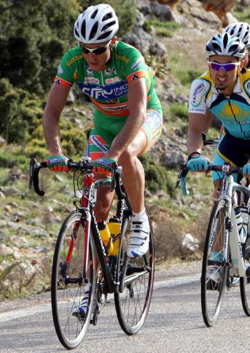 Matteo Priamo, Assan Bazayev, Presidential Tour of Cycling 2008, Foto: Sabine Jacob<b>