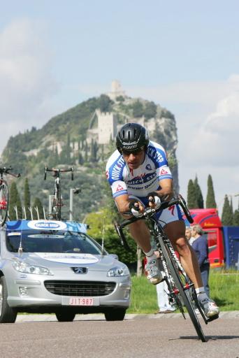 Paolo Bettini,  Prolog, Giro del Trentino 2008, Foto: Sabine Jacob