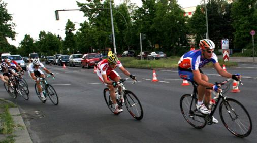 Roger Kluge, Kasper L. Schjonnemann, Jack Bobridge, 56. Tour de Berlin 2008, 2. Etappe . Foto: Adriano Coco 