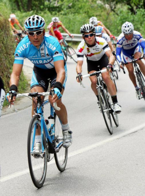 Erik Zabel, Mark Cavendish, 91. Giro d\' Italia 2008, 4. Etappe, Foto: Sabine Jacob