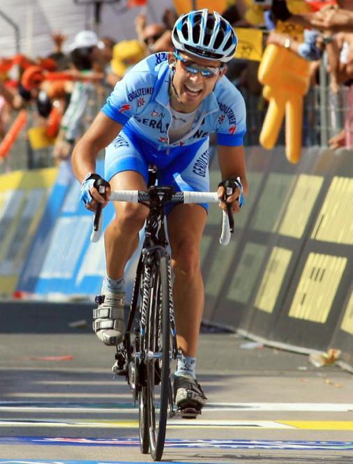 Gesamtzweiter Matthias Russ,  91. Giro d\' Italia 2008, 6. Etappe, Foto: Sabine Jacob