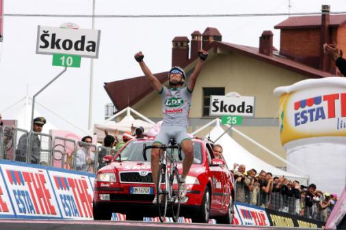 Etappensieger Gabriele Bosisio, 91. Giro d\' Italia 2008, 7. Etappe, Foto: Sabine Jacob