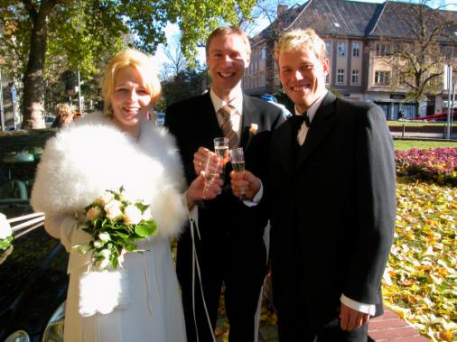 Hochzeit Stephanie  und Jens Voigt,  thor Hushovd,  Archvifoto: Adriano Coco