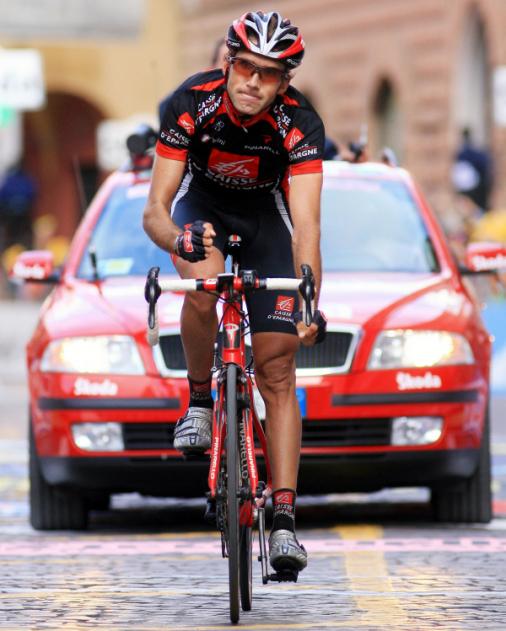Etappenzweiter Pablo Lastras 91. Giro d\'Italia, 11. Etappe, Foto: Sabine Jacob