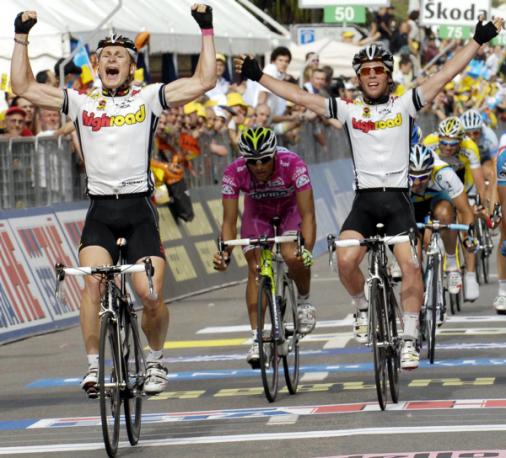 Andr Greipel Mark Cavendish Giro 
