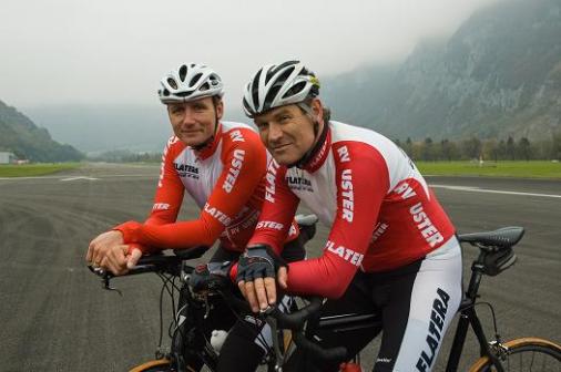 Johannes Kornacher und Rainer Kiworra (Foto: Swissteam RAAM)