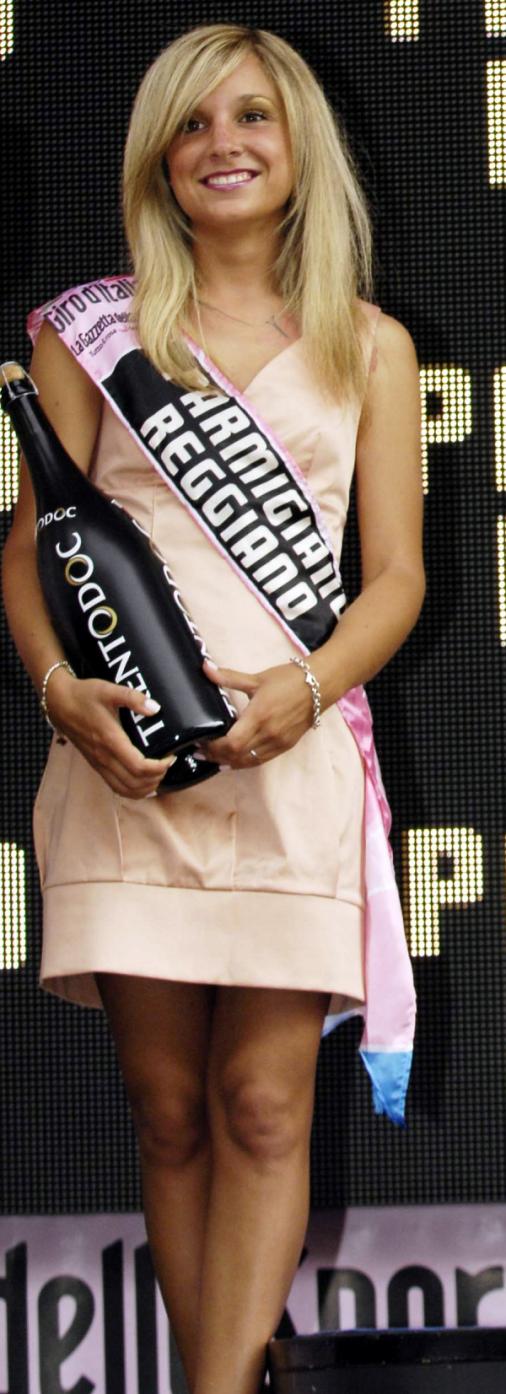 Gironella Stefania, Startnummer 26,  Wahl Miss Gironissima 2008 von LiVE-Radsport.ch