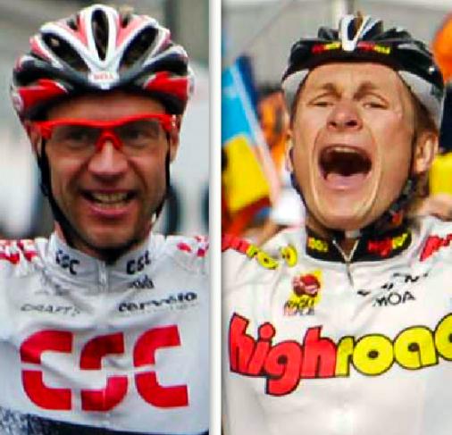 Erfolgreiche letzte Woche der Deutschsprachigen Fahrer beim Giro. Jens Voigt, Andr Greipl, Foto: Sabine Jacob