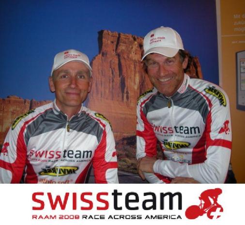 Johannes Kornacher und Rainer Kiworra (Foto: Swissteam RAAM)