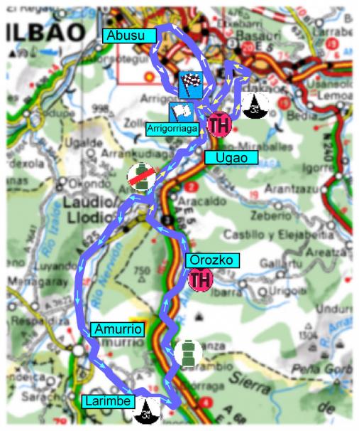 Streckenverlauf Iurreta-Emakumeen Bira 2008, Etappe 2
