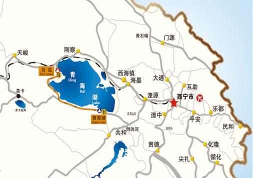 Streckenverlauf Tour of Qinghai Lake 2008 - Etappe 3