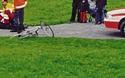  Bild: Symbolbild Radunfall - Polizeibericht: Kantonspolizei Aargau - Oberrti AG: Fnf Velofahrer im Dunkeln zusammengestoen 