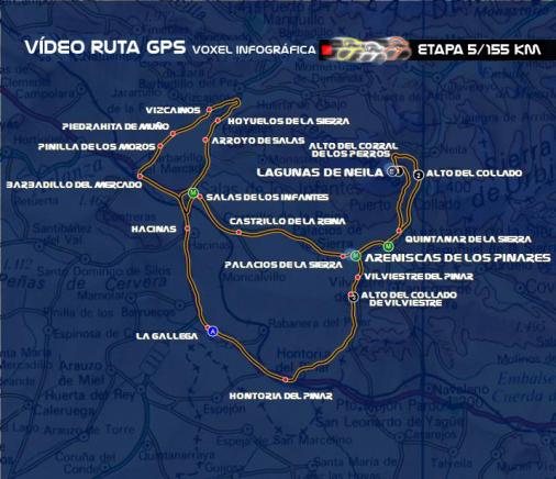 Streckenverlauf Vuelta a Burgos 2008 - Etappe 5