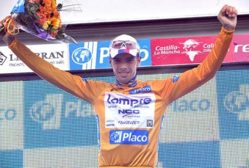 Nach seinem Überraschungssieg in Andorra übernimmt Alessandro Ballan das Goldtrikot als neuer Führender der Vuelta (Foto: www.lauvelta.com)