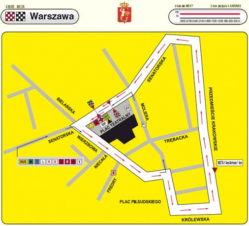 Streckenverlauf Tour de Pologne 2008 - Etappe 1
