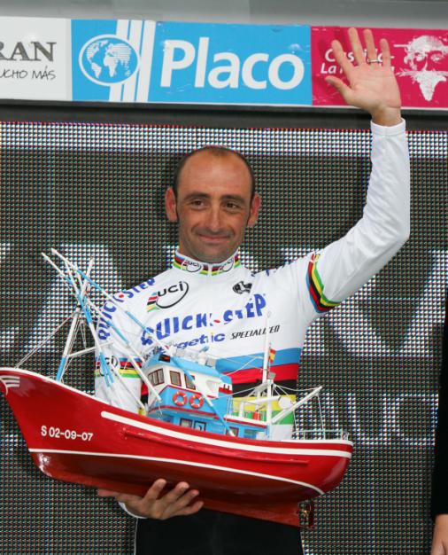 Vuelta a Espana 12. Etappe Weltmeister Paolo Bettini, Archivfoto