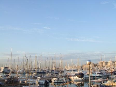 Morgenstimmung im Hafen von Palma