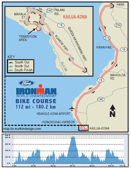 Vorschau Ironman: Die Strecke - 180,2 km Radfahren
