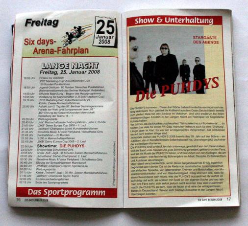 100 Jahre Berliner Sechstagrennen - LiVE Blicke zurck auf Sixdays 2008 